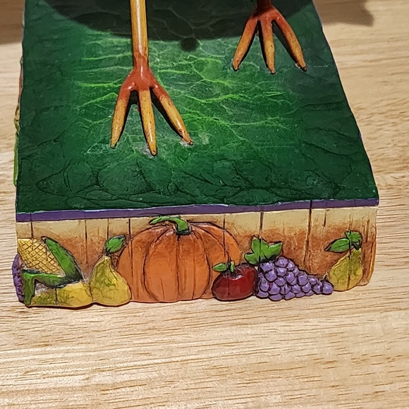 10" Heartwood Creek Jim Shore Turkey "Strutting Proud" from 2005 - Picture 11 of 14